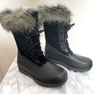 SOREL Joan of Arctic Next Faux Fur Waterproof Snow Platform Boot 10 and 10.5